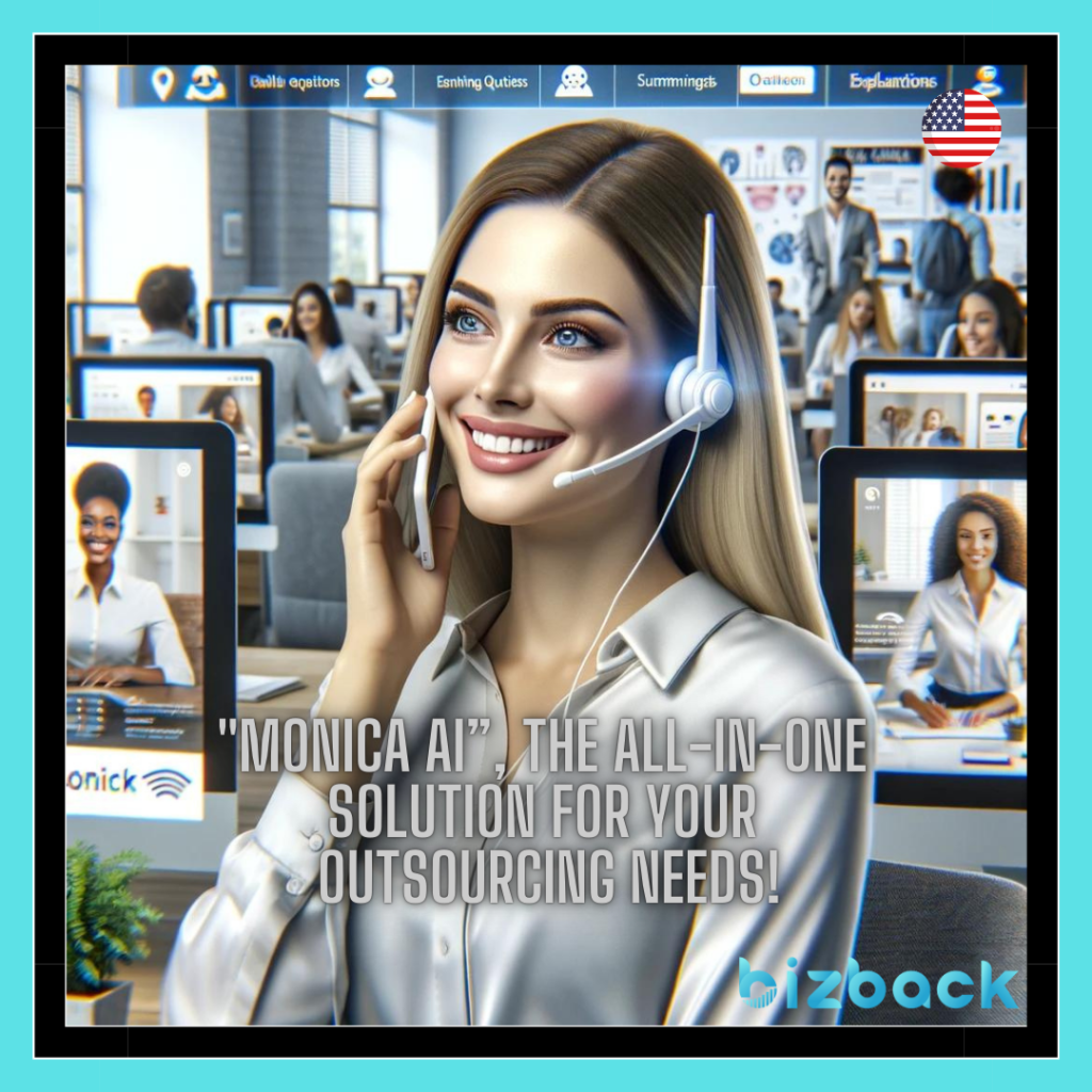 "Monica AI", la solution tout-en-un pour vos besoins d'externalisation!