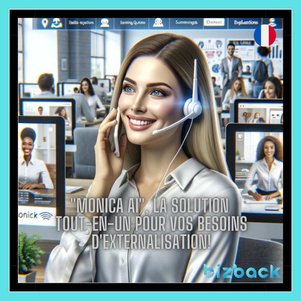 "Monica AI", la solution tout-en-un pour vos besoins d'externalisation!