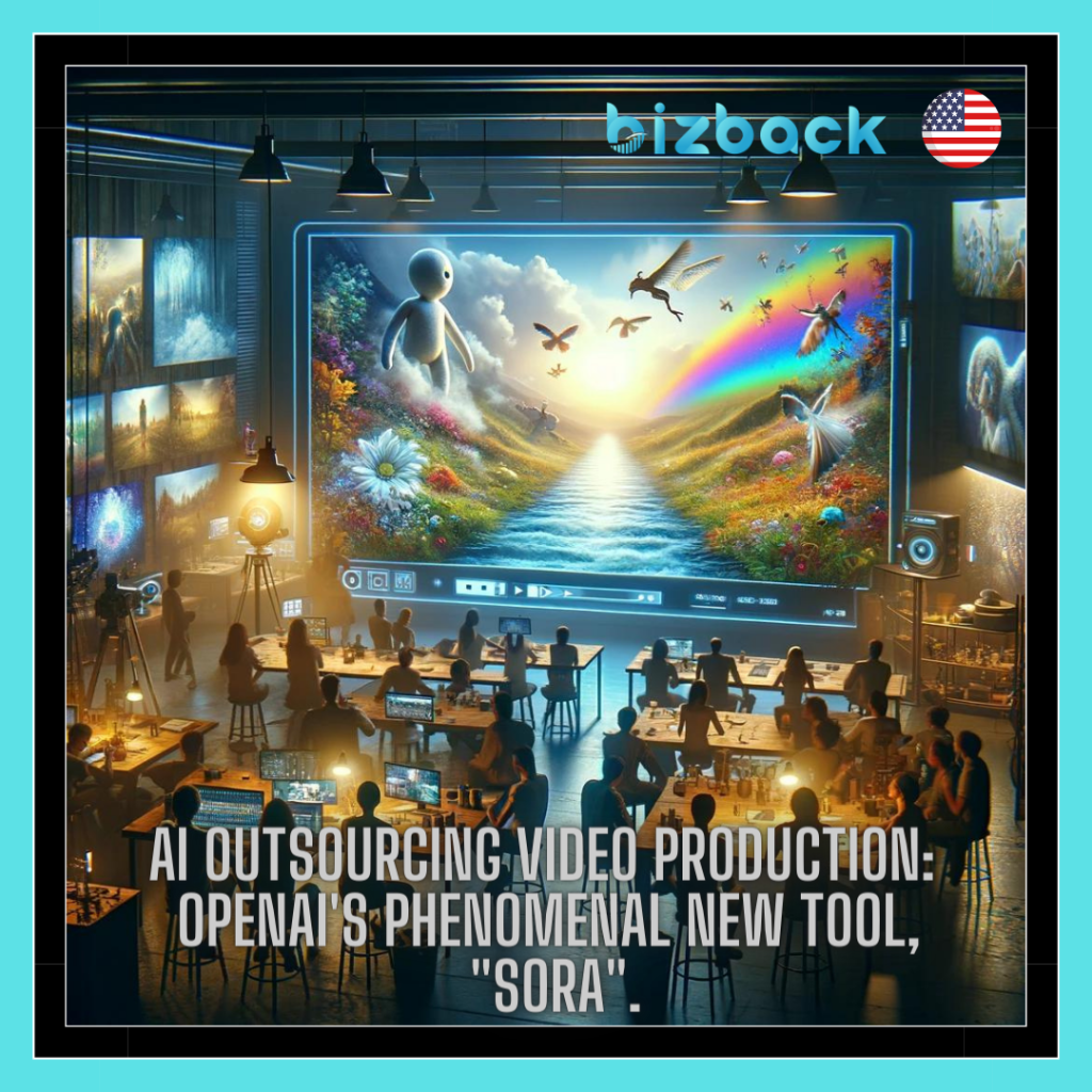 AI outsourcing video production: OpenAI's phenomenal new tool, "Sora".