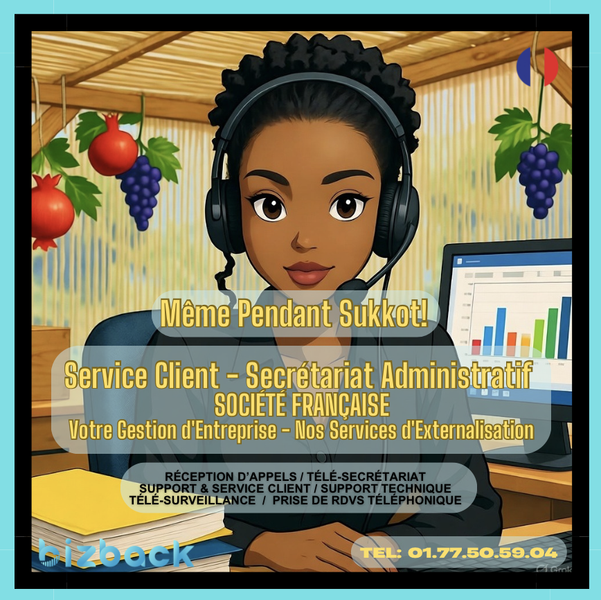 Sukkot, Fêtes, After Hours: Notre BPO et Call Center Services, la Meilleure Solution pour Choyer Vos Clients