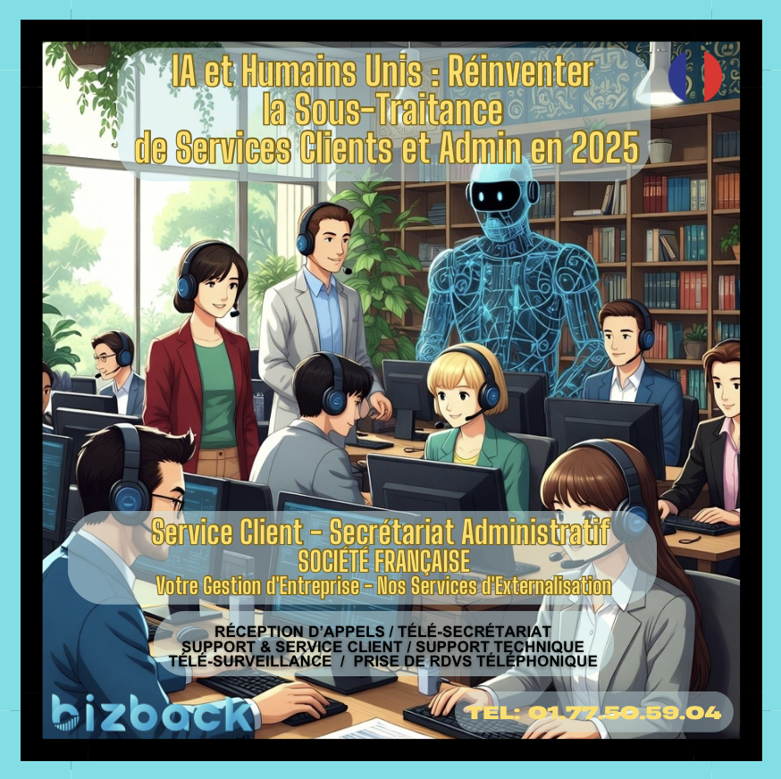 IA et humains unis : réinventer la sous-traitance de services clients et admin en 2025